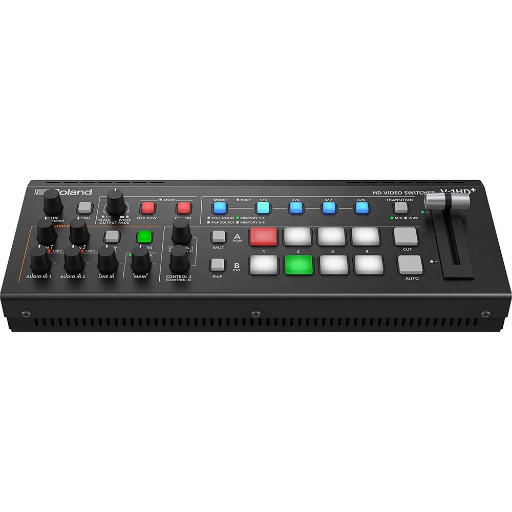 Amazon.com: Roland V-1HD+ Compact 4 x HDMI Video Switcher Bundle