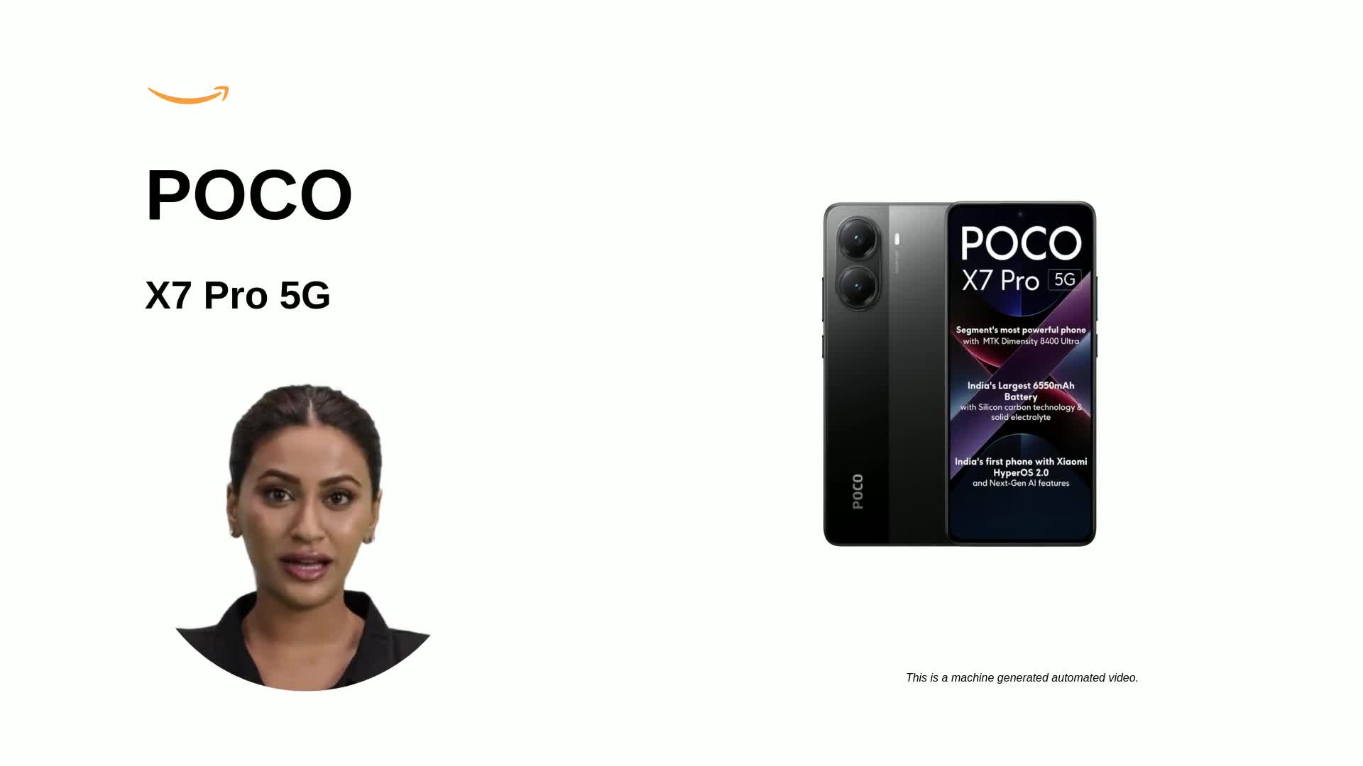 POCO X7 Pro 5G (Obsidian Black, 256 GB) (8 GB RAM) : Amazon