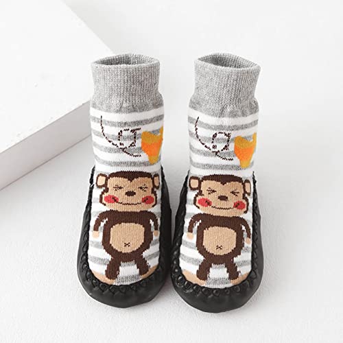 Infant Cute Pattern Socks Shoes Boys and Girls Floor Sports Shoes and Socks Shoes Flat Sole Non Shoes Baby Sock Shoes2