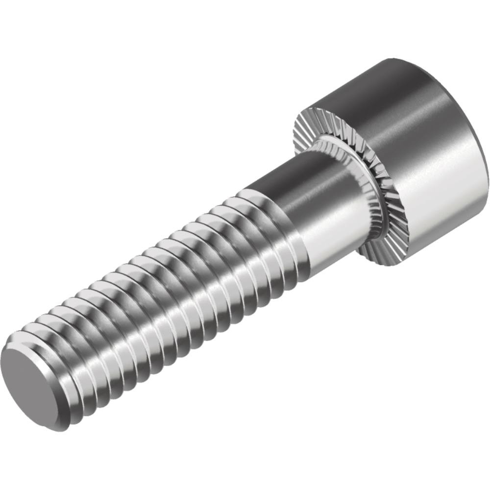 Vis CHC M8x30 cylindrique inox A2 DIN 912 lot de 200 boulons à six pans creux