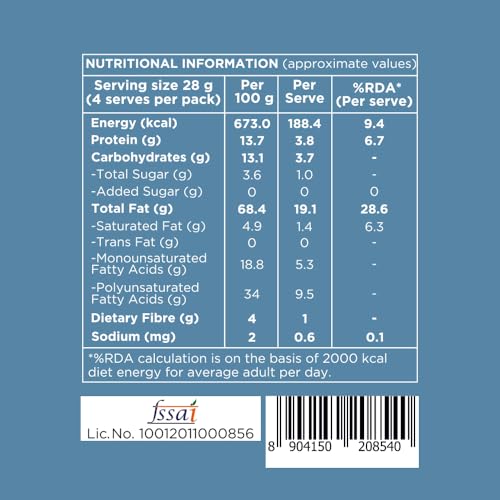 Image of Nutty Gritties Raw Pine Nuts Kernels 100g | Rich in Protein & Healthy Fats | High in Antioxidants | Healthy Snack | Resealable Pouch