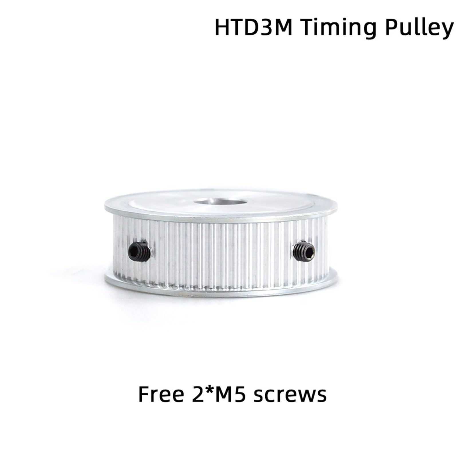 Polea de distribución HTD3M-60T AF BF Forma Diámetro interior 8/10/12/14/15/16/18/20 mm Aluminio Rueda de polea síncrona Ancho de ranura 10/15 mm Paso 3 mm(AF-Bore 14mm,For Belt width 10mm)