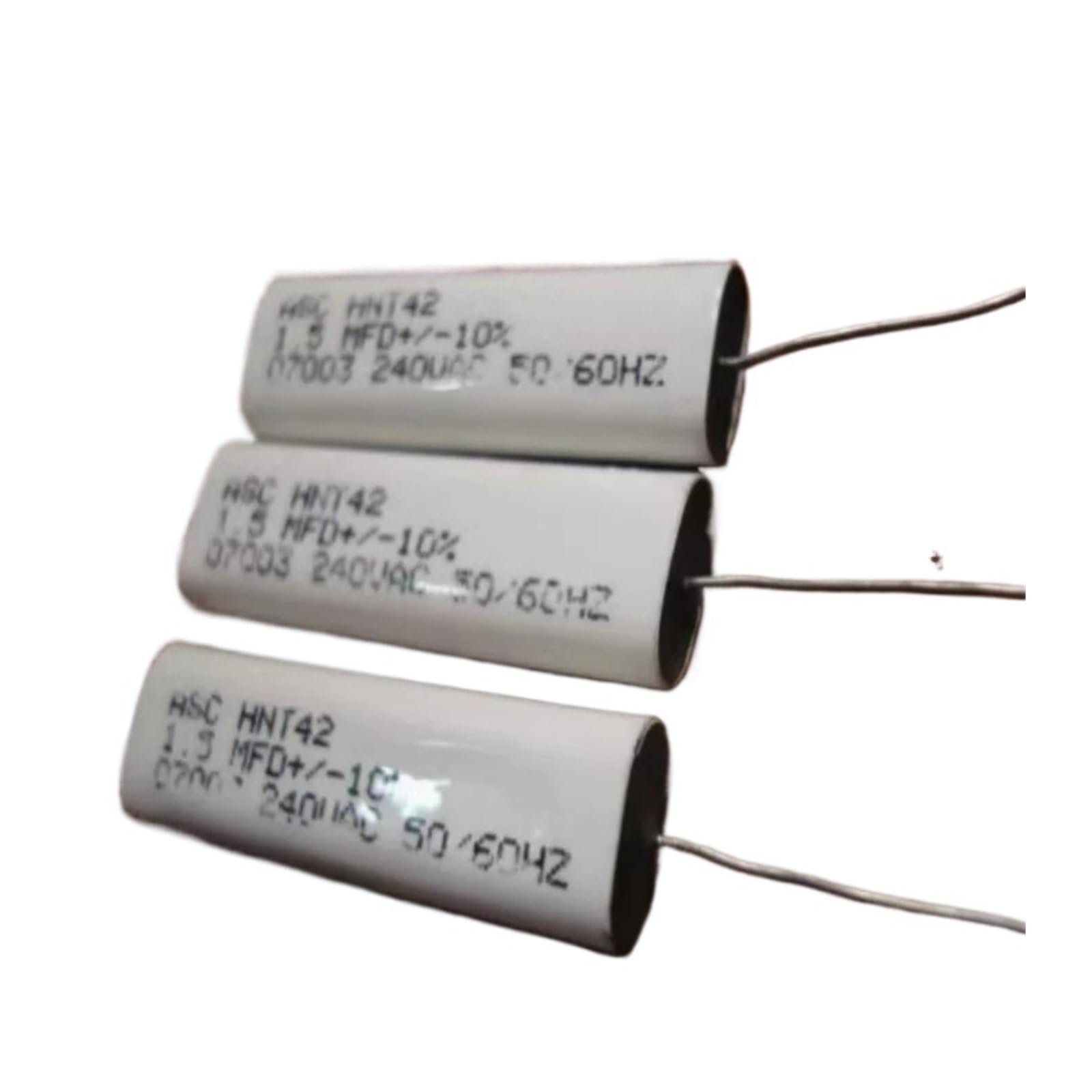 BALYDLUL 10pcs HNT42 1.5UF 1.5mfd 240V 10% axial frequency division electrodeless film capacitor
