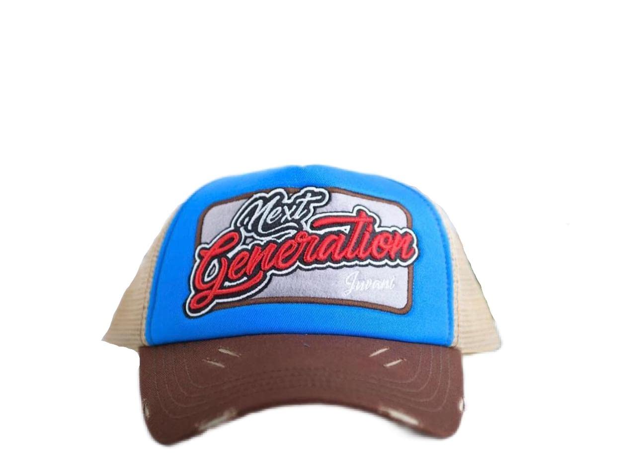 GenericFuture.H3 Next Generation Cap Unisex Blue And Brown Color