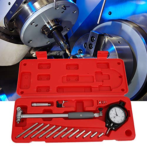 Asixxsix Dial Bore Gauge,1.97-6.3 Measuring Range, Cylinder Measurement Gage, 0.01mm Accuracy Internal Diameter Measuring Tool, Dial Indicator Bore Gage