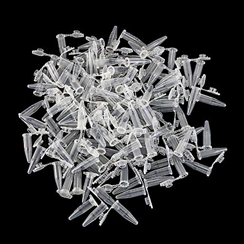 Twdrer TWDRER-41 500Pcs 0.5Ml Clear Plastic Graduated Microcentrifuge Test Tubes With Attached Lid,Micro Centrifuge Small Sample Bottle Vials Container With Cap For Lab thumb #3