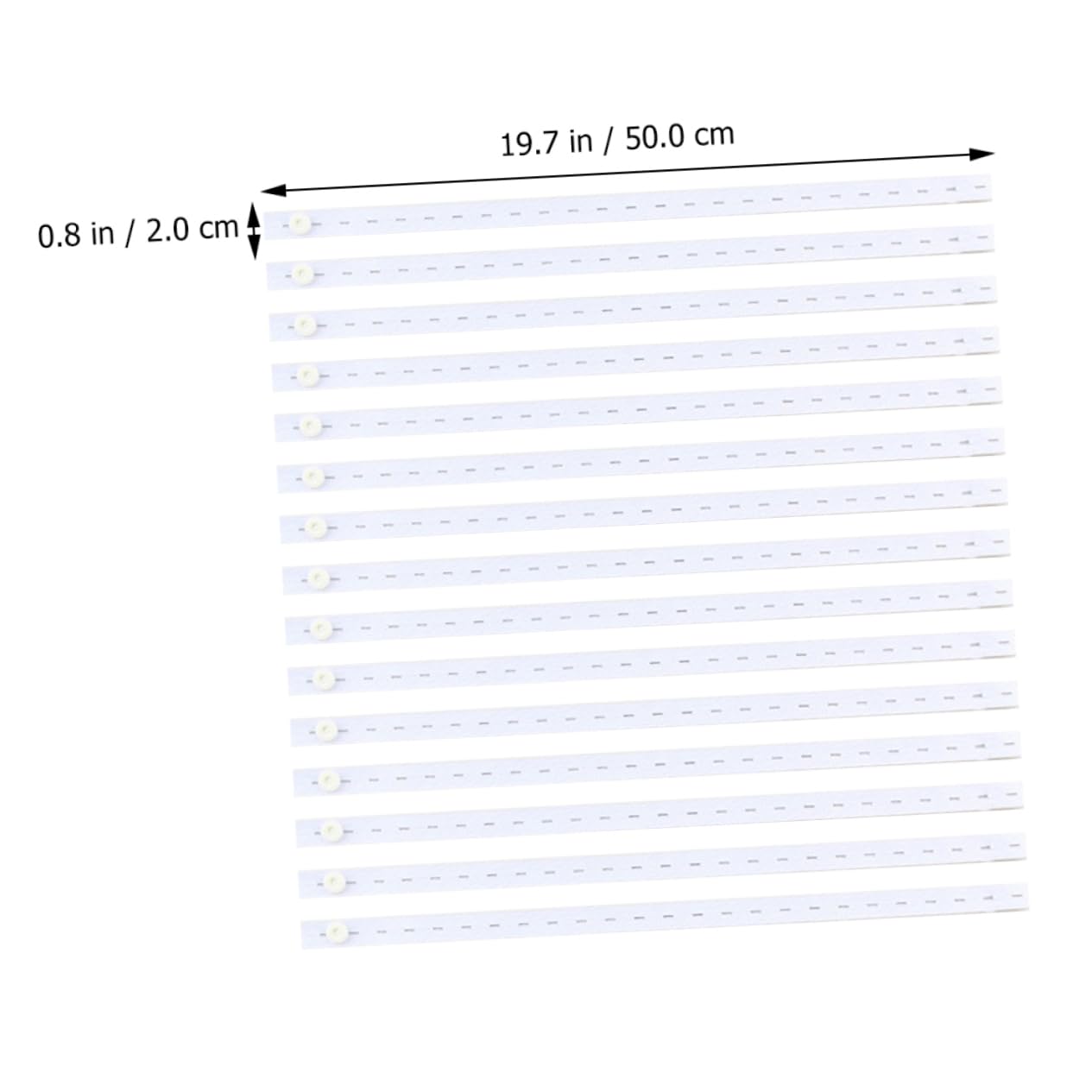 15pcs Adjustable Nappy Belt Elastic Diaper Fastening Buckles for Diapers Heavy Holding Straps Secure and Comfortable Fit for Infants