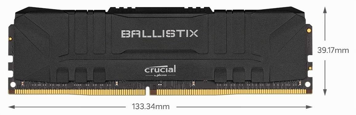 Crucial Ballistix BL2K16G32C16U4W 3200 MHz, DDR4, DRAM, Memoria