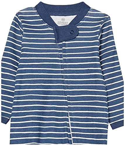 Image of HonestBaby Baby 2-Pack Organic Cotton Footed Pajama Sleep & Play