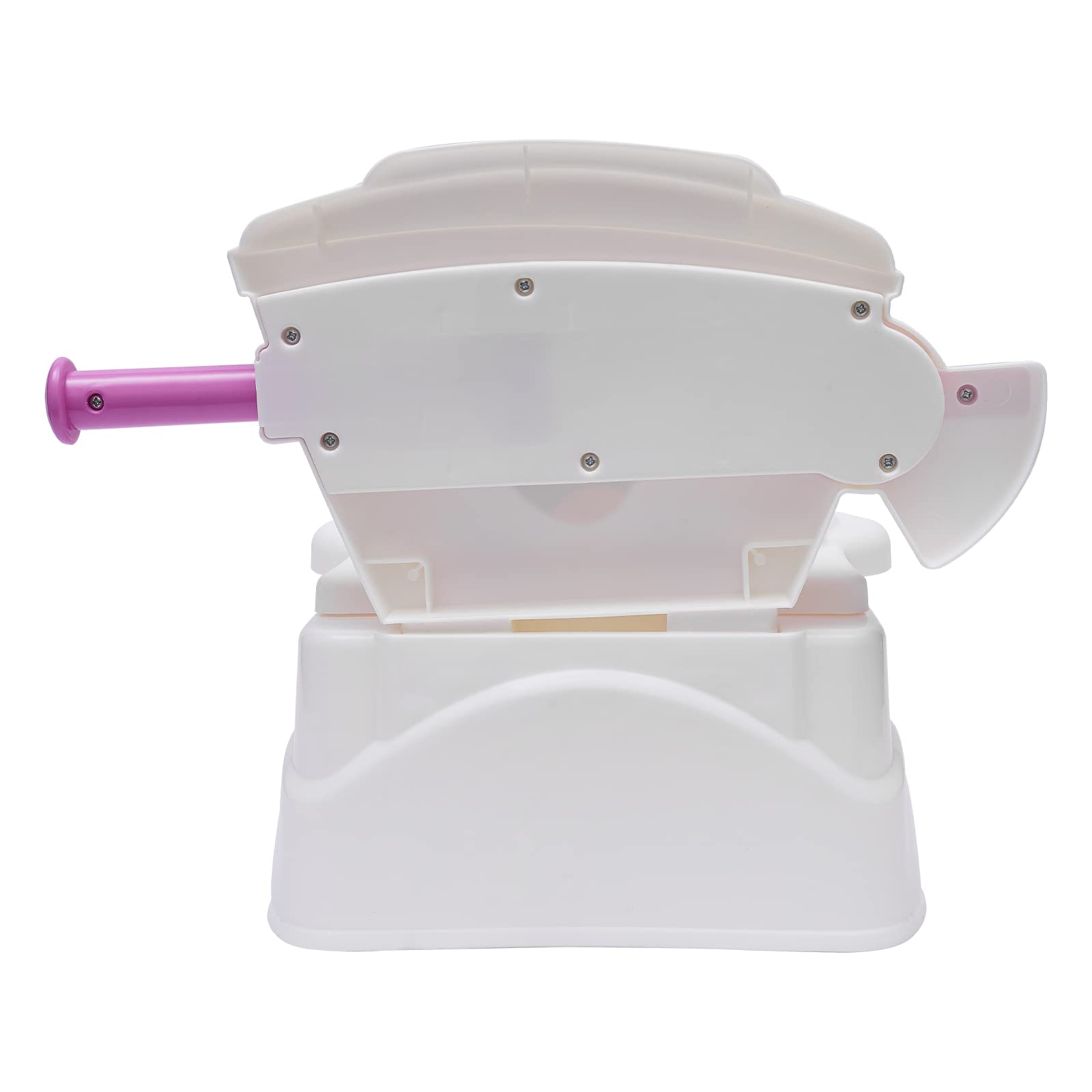 Inodoro infantil, orinal de entrenamiento para niños de 6 meses a 5 años (rosa)