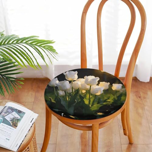 Almohadilla circular suave para silla que alivia superficies duras 6