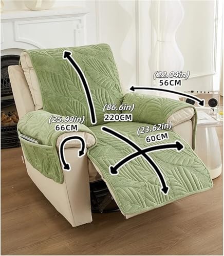 Funda de sillón reclinable lavable que protege tus muebles de manchas y pelo 5