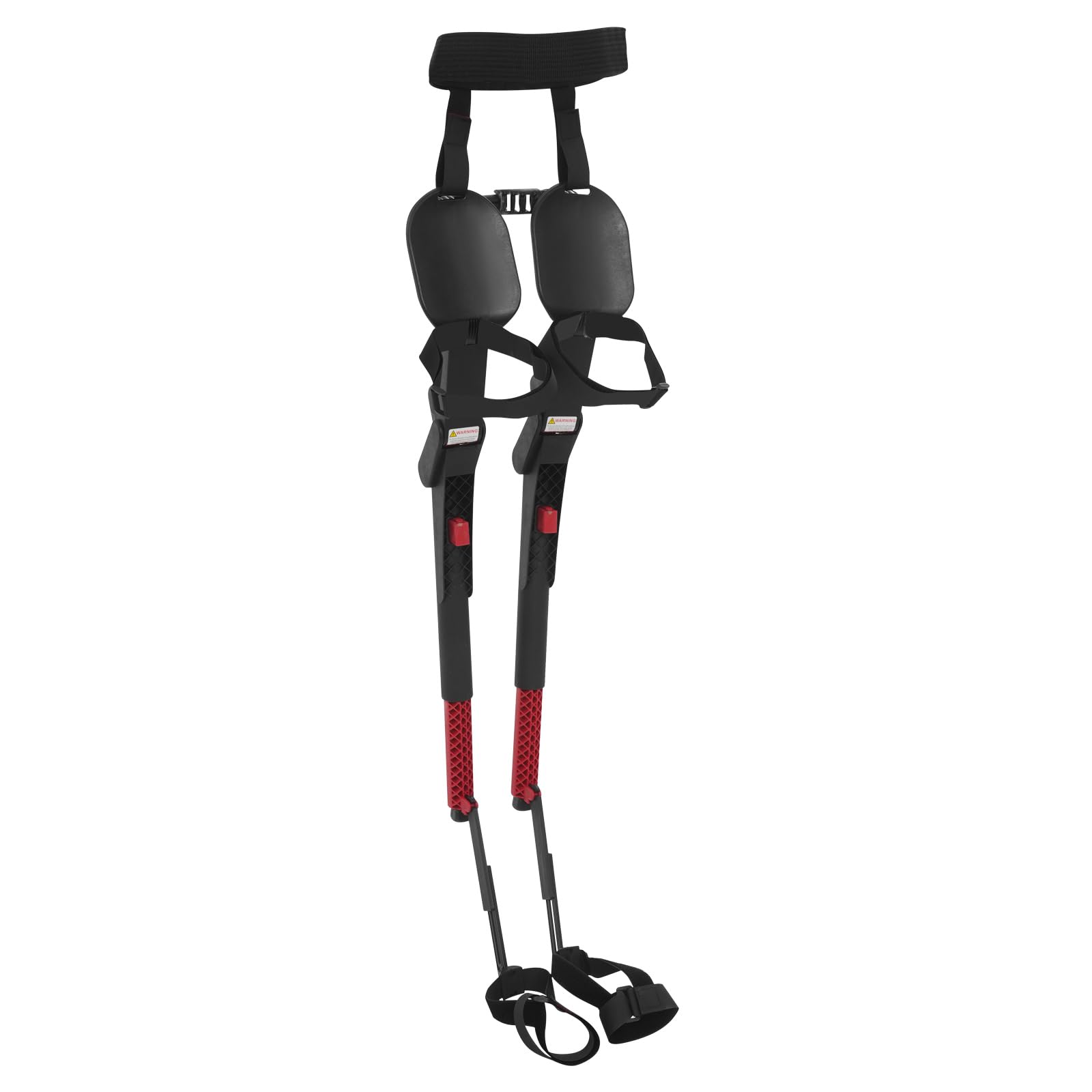 Exoskelett-Schwebesitz, Tragbarer Klappstuhl mit 5-Fach Verstellung, Leichter Sitz bis 150kg, Kompakter Reisestuhl für Unterwegs für Angeln, Camping und Outdoor