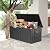 Domi 100-Gallon Outdoor Storage Box – Waterproof, Lockable Storage Cabinet for Patio Furniture, Garden Tools & Pool Supplies – Large Metal Storage for Cushions, Toys & More