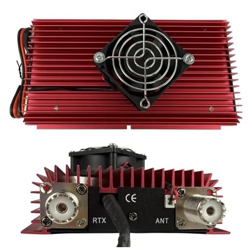 BJ-300 Plus Broadband Linear AMP for Radio, 13.8V, Supports AM/FM/SSB/CW, 100W FM/120W AM/150W SSB Output, with Cooling Fan & Polarity Protection