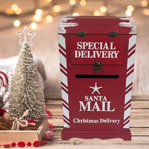 Boîte aux lettres festive de Noël aux finitions soignées d'exception