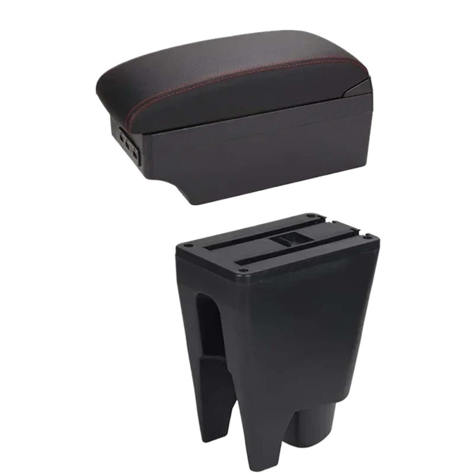 JMOLXURI Car Armrest Box For Peugeot 107 Car Armrest Box Center Console