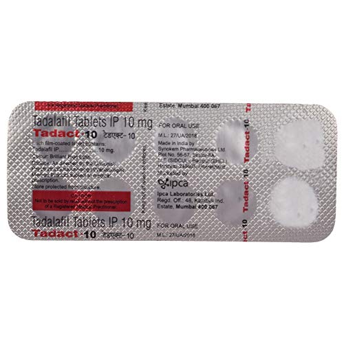 Image of Tadact-10 - Strip of 10 Tablets