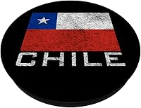 Vista 2 de NATIONAL FLAG OF CHILE SANTIAGO PopSockets Swappable PopGrip