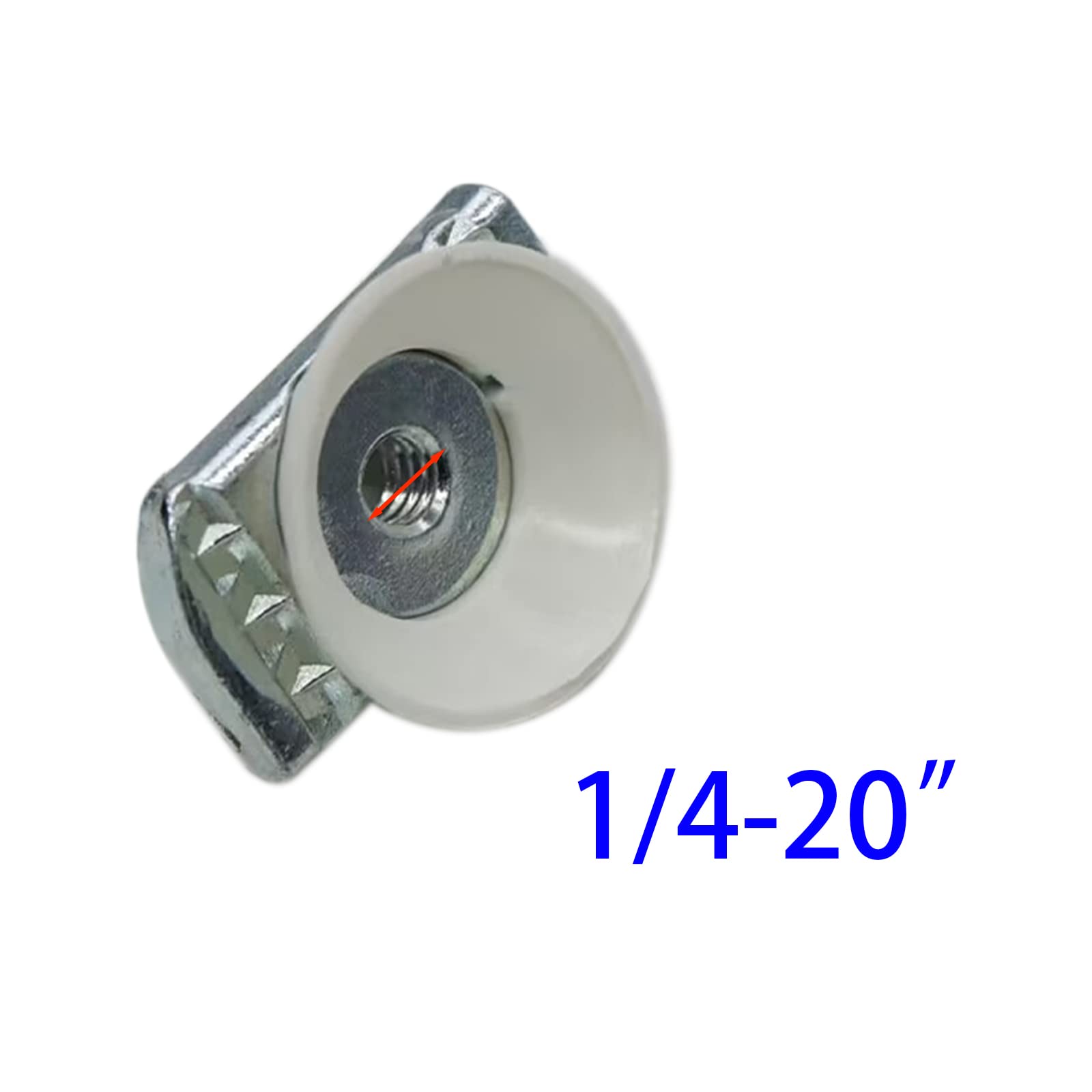 Zinc Strut Nuts - 1/4-20 Cone Nuts (10 Pack) -2 Zinc Strut Nuts - 1/4-20 Cone Nuts (10 Pack) -2