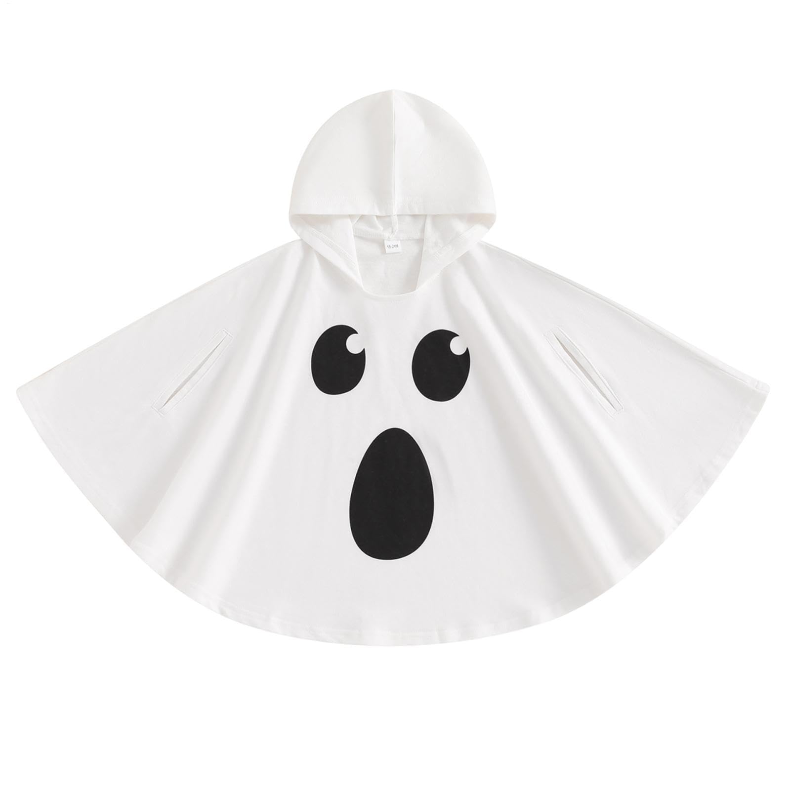 Capa de Halloween para niña disfraz con capucha para cosplay carnaval y juego de rol 8