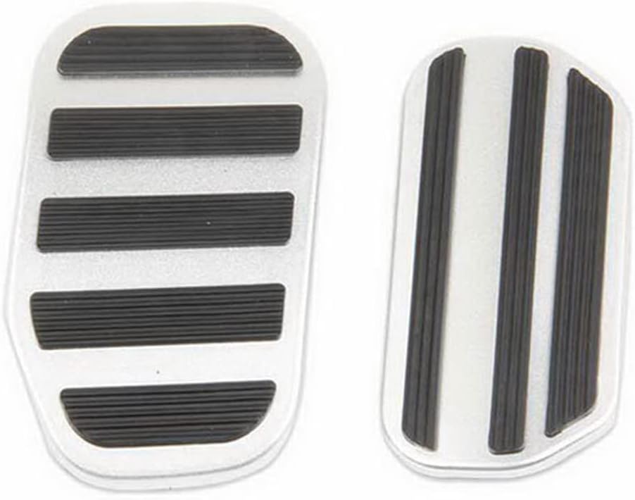 Gas Pedal Covers for Ford F-150 2021 2022 with f150 2023 2024 Brake Pedal Pads Accelerator Pedal Accessories Stainless Aluminum