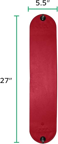 Miniatura 7 de Jungle Gym Kingdom Juego de columpios para columpios al aire libre – Paquete de 2 kits de reemplazo de asiento de columpio con cadenas resistentes