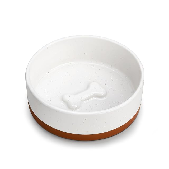 MALACASA Cuencos para perros, cuencos de cerámica para comida y agua para perros de tamaño pequeño