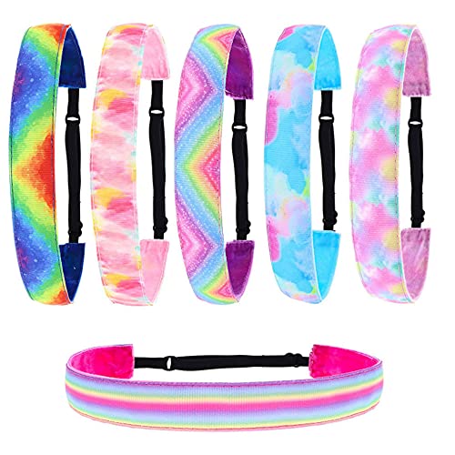 Bandeaux-Extensibles-Filles-6-Pieces-Bandeaux-Ajustables-Filles-Cheveux-Antiderapant-Headband-pour-les-Adolescents-Cadeaux-de-Fete-pour-Enfants-Accessoires-de-Cheveux-Mignons-6-Style