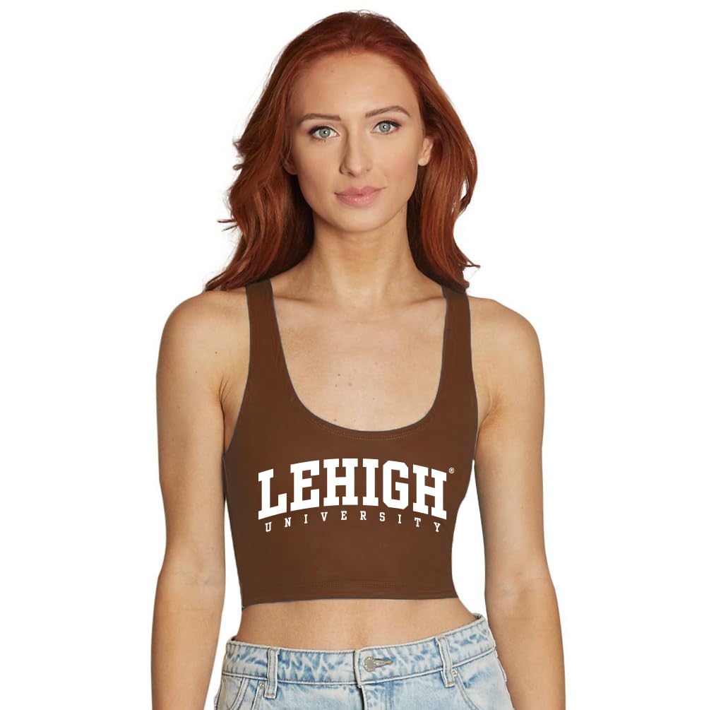 Lojobands Women's College Gameday Outfit Tank Top Tailgate Crop Top One Size Fits Most