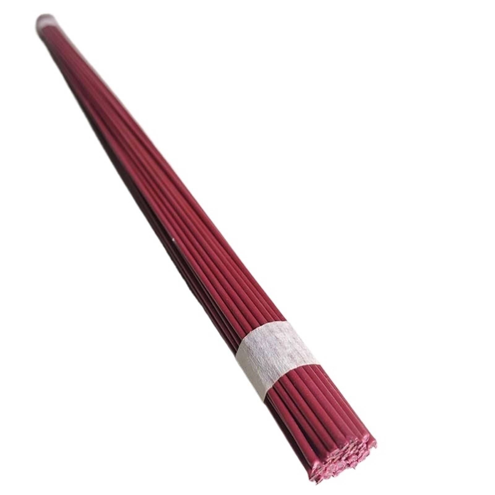 Yilwpv Color 1 100Pcs Artificial Plastic Clad Iron Flower Stem