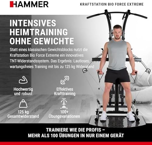 Bild 1 - Finnlo 3841 Kraftstation Bio Force Extreme, anthrazit, 135 x 170 x 208,cm