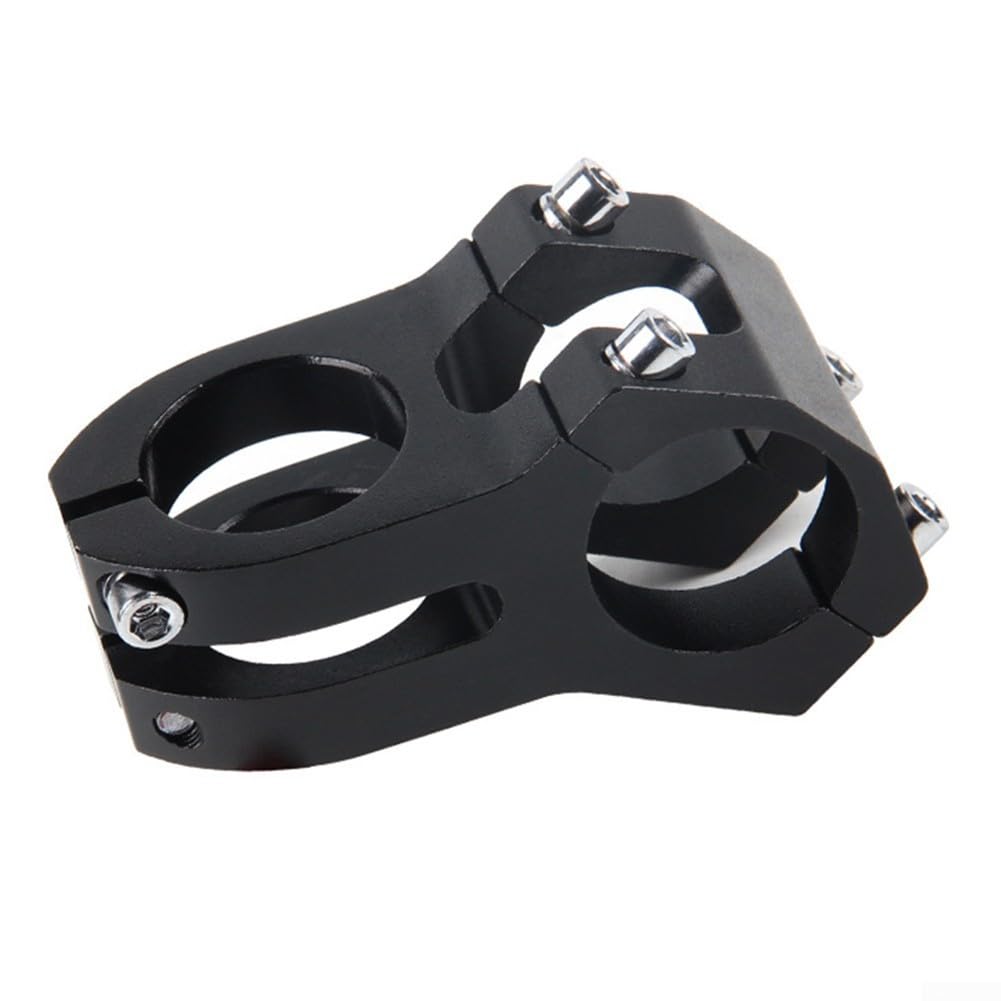 SPORTARC Attacco manubrio corto per bicicletta, aggiorna la tua corsa con attacco regolabile per bici , manubrio corto per bicicletta 31 8 mm (arancione)
