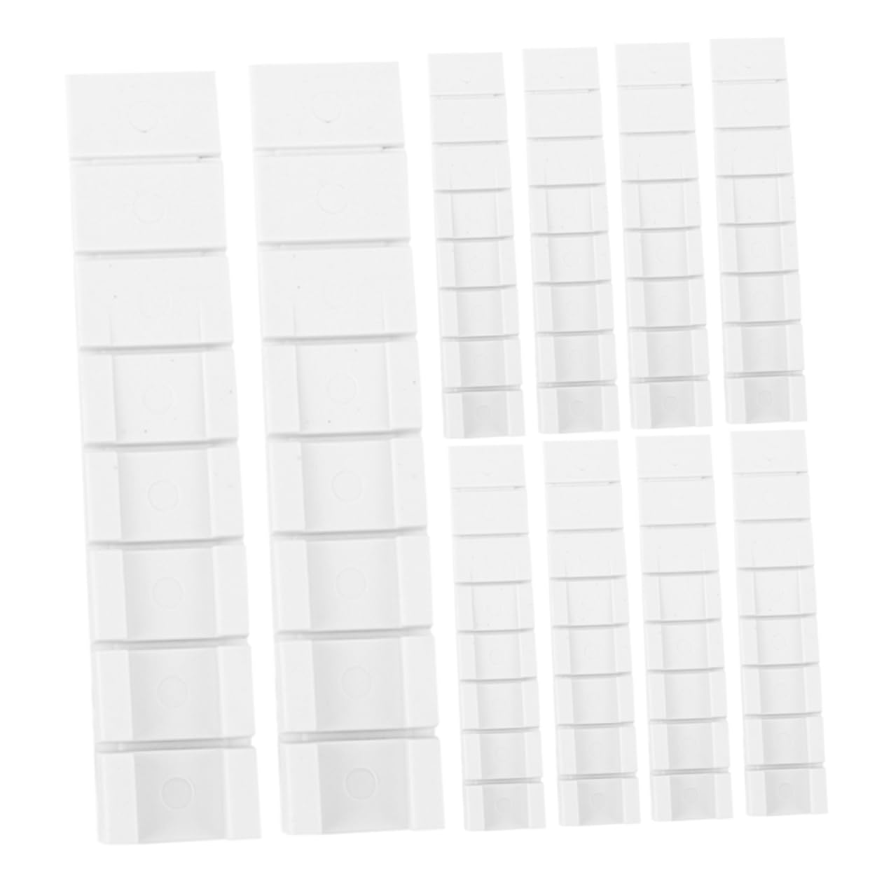 LIFKOME 40pcs Plastic Shims for Furniture Leveling Adjustable Legs for Cabinets Tables Chairs Home Use Soft Pads