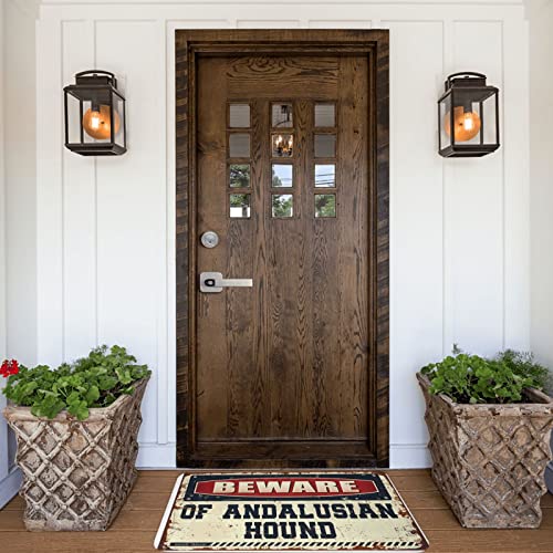 Tapis Andalusian Hound paillasson de ferme pour l'entrée de maison - 5
