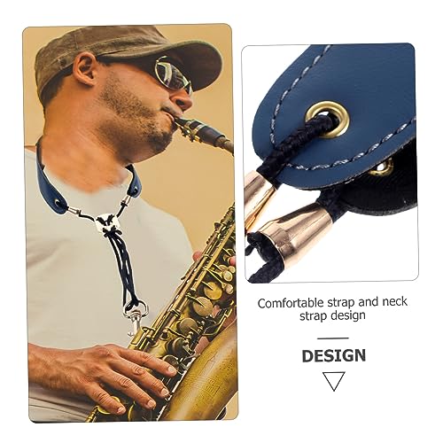 JOINPAYA Neck Strap Saxophone Neck Belt Weight Distribution for Sax Oboe Black Size m - Thumbnail 5