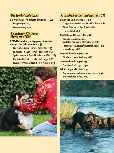 TCM - Traditionelle Chinesische Medizin für Hunde: Hunde heilen nach den fünf Elementen