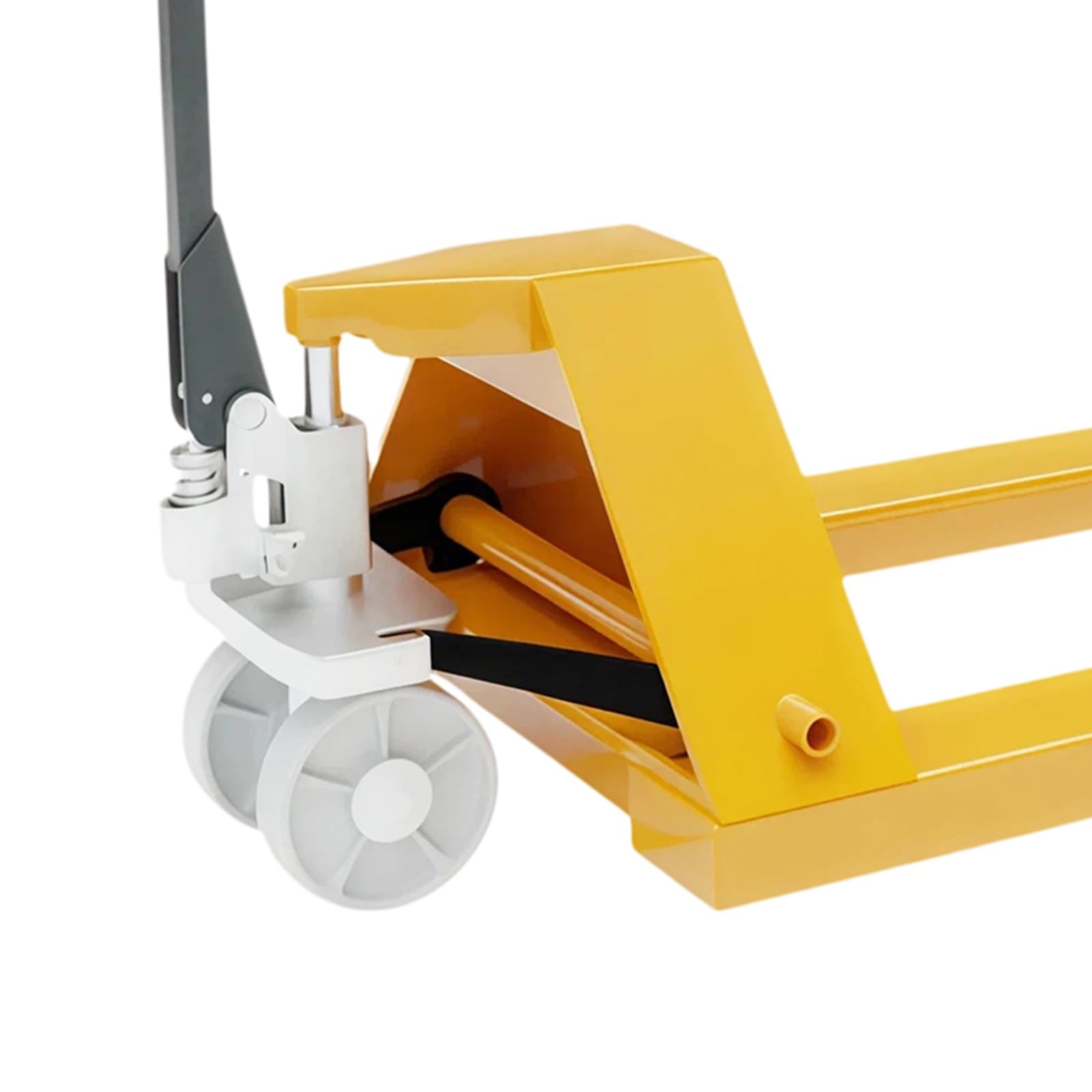 Transpallet Martinetto idraulico for pallet con asta di spinta regolabile for l'uso in linea produzione in officina