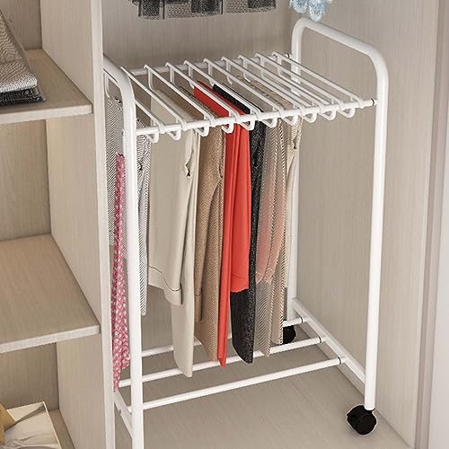 Rangement optimal des jupes avec le portant à vêtements extensible en métal - 7