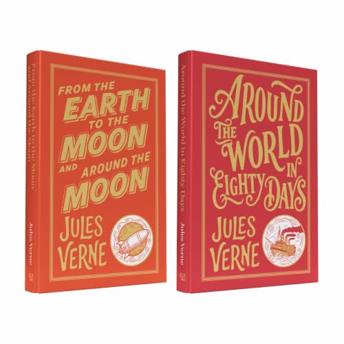 Image of Voyages Extraordinaires by Jules Verne: Collection of 7 Boxed Set (Journey to the Center of the Earth, Around the World in 80 Days, 20,000 Leagues Under the Sea & More)