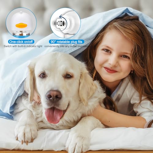 SLE Pheromone Hund Kit Hunde Beruhigungsmittel Dog Calming Appeasing Pheromon,Beruhigungsmittel Zur Reduktion Von äNgstlichem Verhalten Gewitter (1 Diffusor + 3 Nachfüllen)