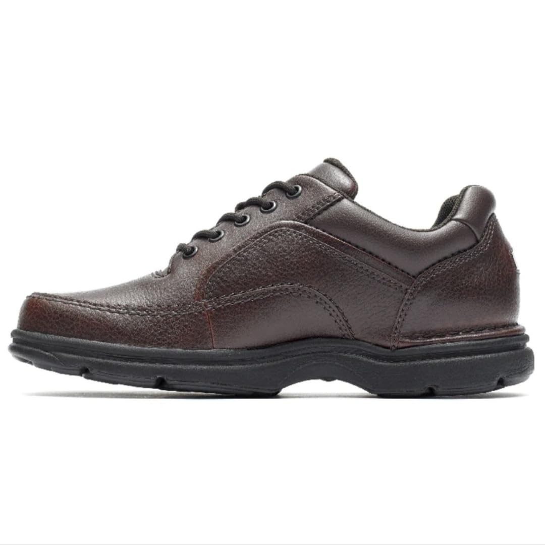 Men's Middlefield Plain Toe Choco Leather Casual Shoe - 10