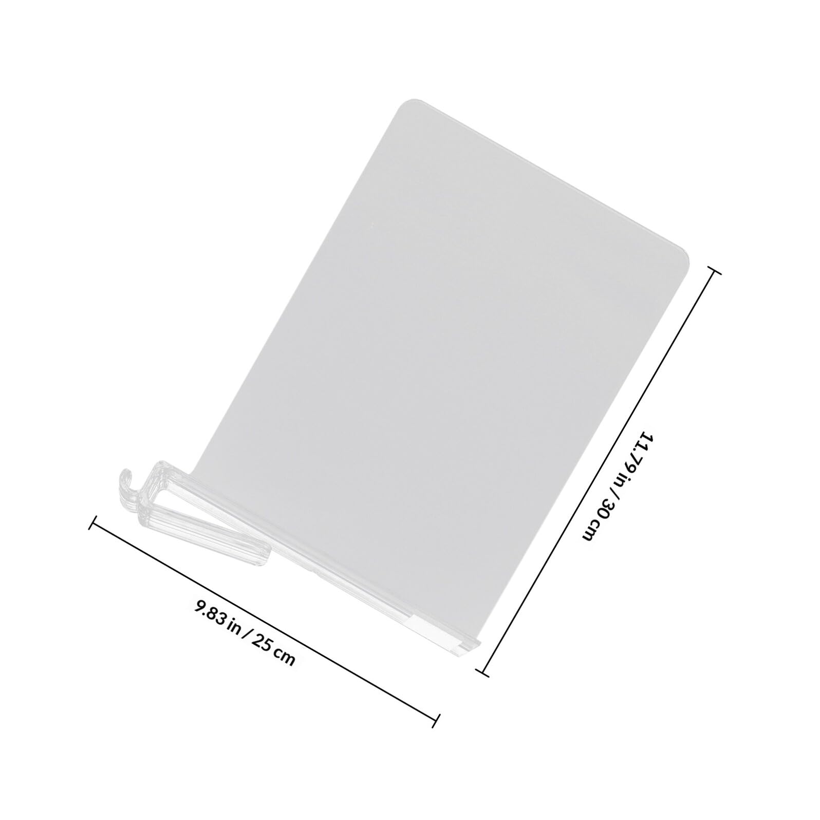 Separadores Transparentes para Armario 2 Piezas, Divisores de Estantes de Plástico Abs sin Taladro, Organizador de Estantes para Ropa, Bolsos y Toallas, Divisor Ajustable