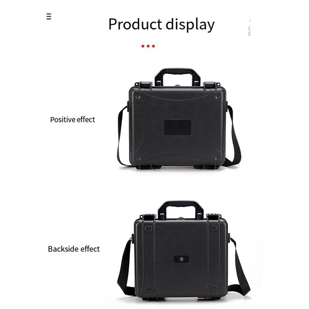 Estuche de almacenamiento, caja de seguridad, bolsa protectora para cámara panorámica A1 antigravedad, carcasa rígida ABS a prueba de explosiones, portátil de 33 x 28 cm, organizador de