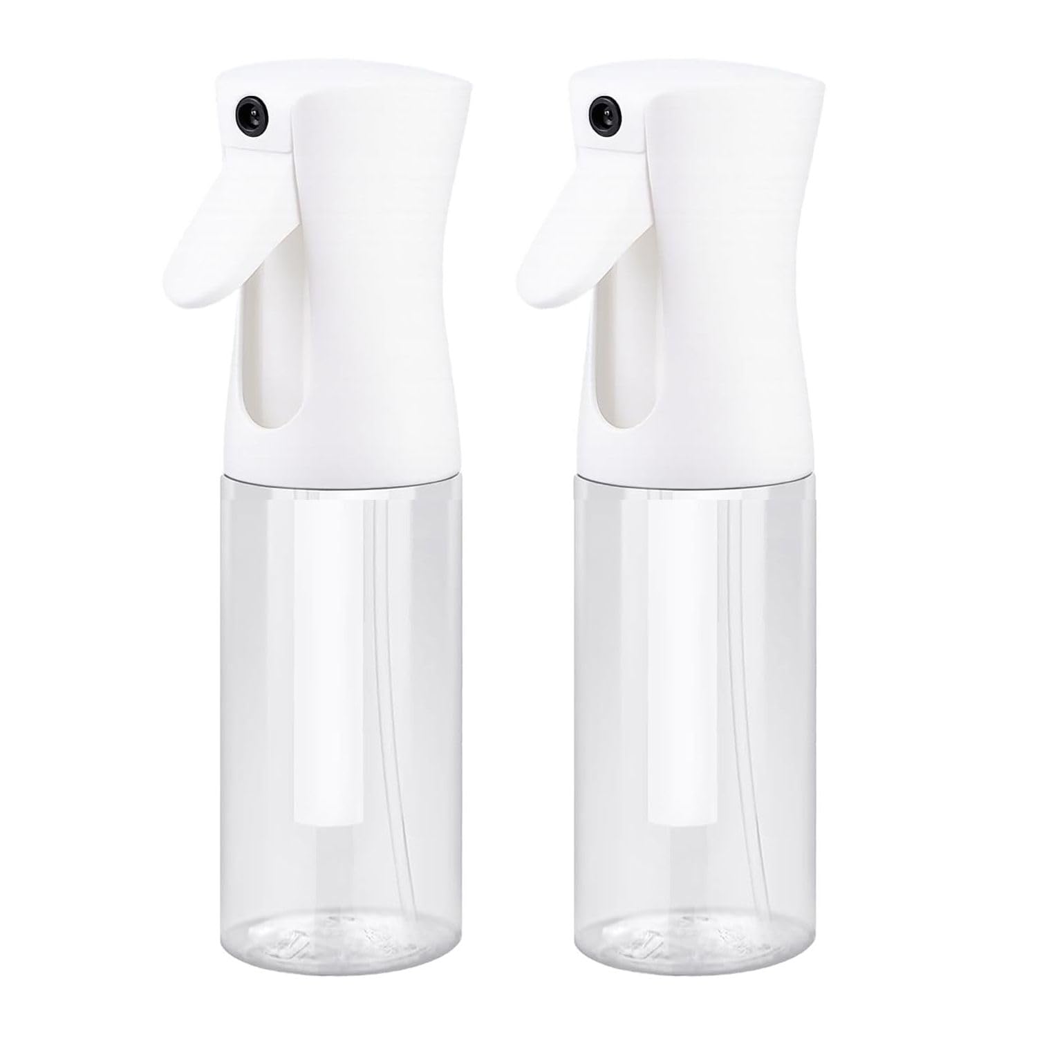 Sponsored Ad - VigorPath Continuous Spray Bottle for Hair – Fine Mist Mister for Hairstyling, Cleaning, Plants, Pets, Barbers, Salons, and Essential Oil Applications (150ml/5 oz) Clear 2 Pack