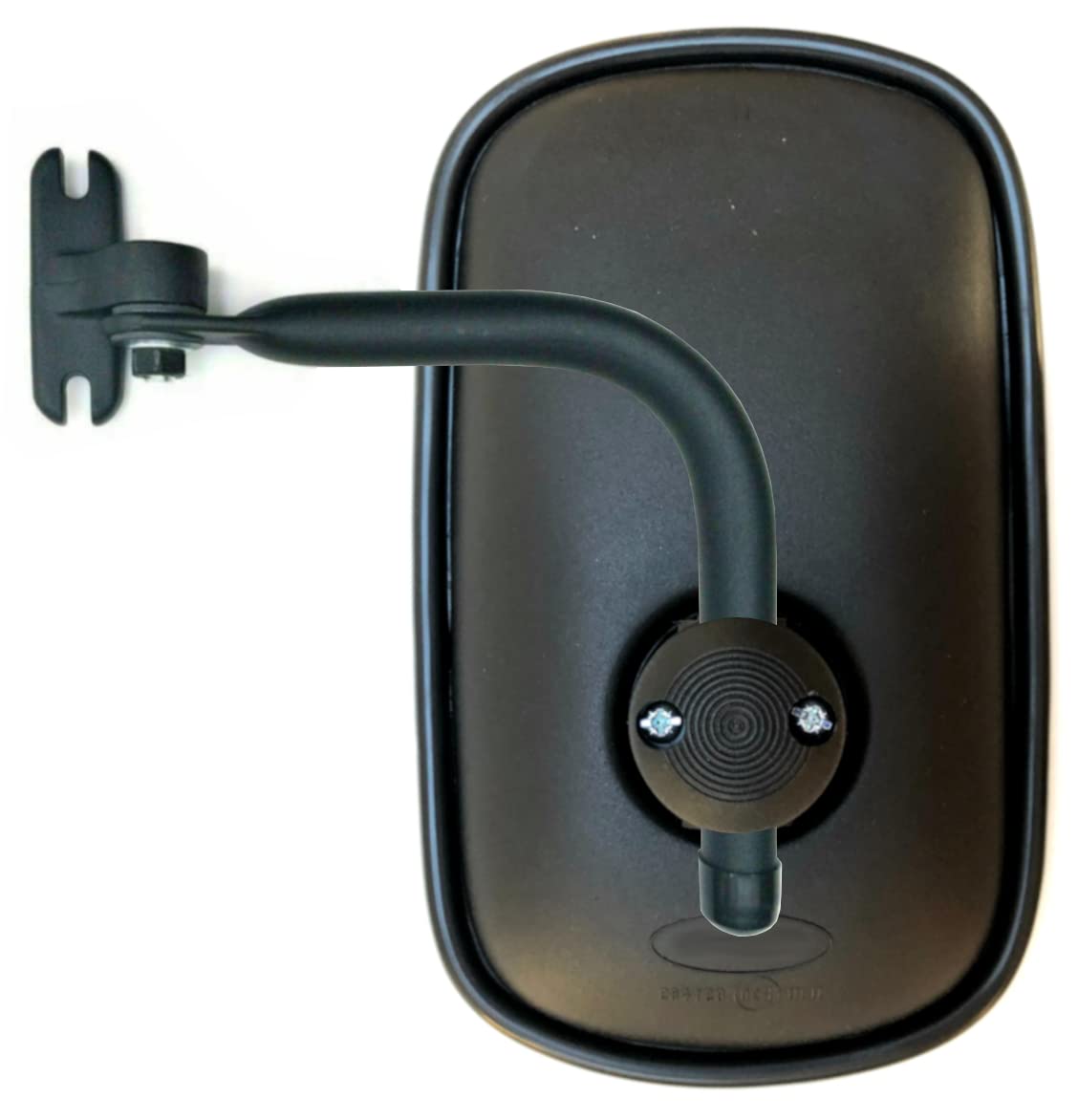Lot de 2 rétroviseurs extérieurs 263 x 160 R1200 E20 Ø 10-24 mm et support de rétroviseur pour camions, pelleteuses, engins de chantier, tracteurs
