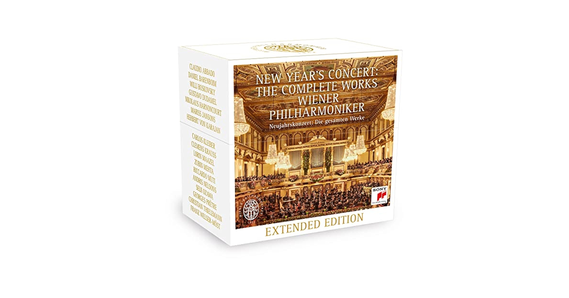 クラシック NEW YEAR'S CONCERT: THE COMPLETE WORKS Various Artists, Wiener Philharmoniker, Various - New Year's