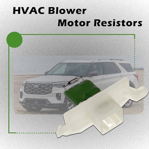 Image of Front Manual Temp HVAC Blower Motor Resistor Fits for 13-18 Escape / 14-15 Fiesta Focus / 15-20 Transit Connect / 15-20 Transit-150 Transit-250 Transit-350 Transit-350 HD Replaces CV6Z18591A JA1913