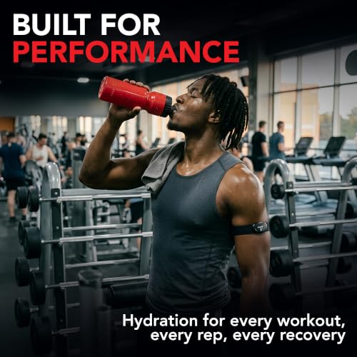 50 Strong Sports Water Bottles 6-Pack