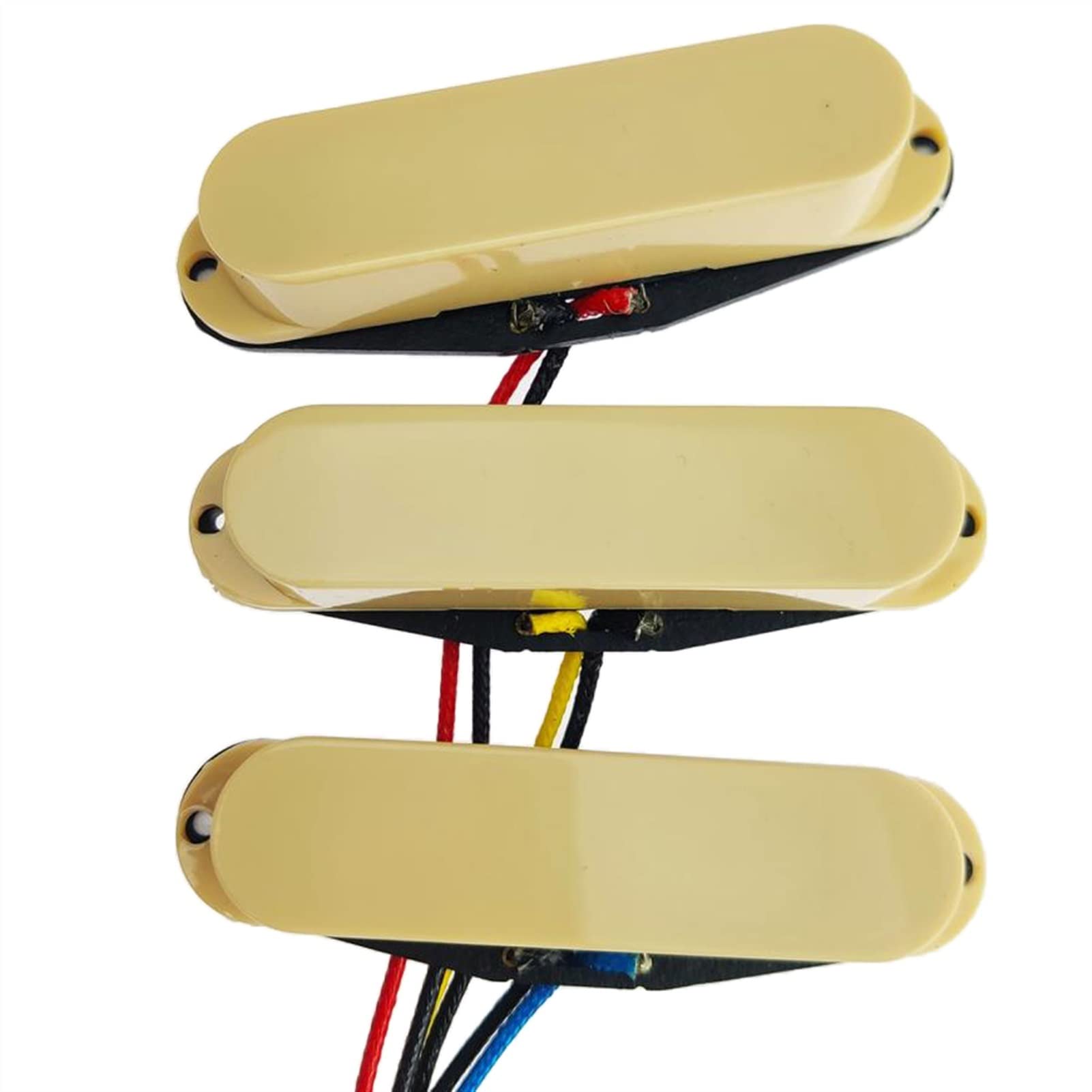 Gitara Elektryczna Humbucker Magnes Ceramiczny Magnes Pojedynczy Cewki Pickups (Neck Bliski I Bridge Beige Zestaw odbioru
